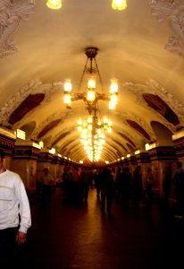 Moscow Metro Tunnel