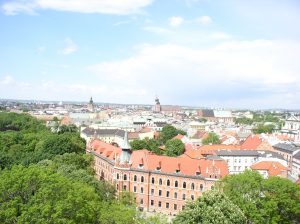 View of Krakow from Bell Tower