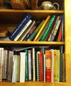 Cathy's Cookbook Shelf